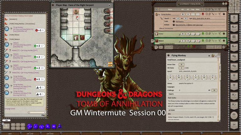 Tomb of Annihilation C2 Session 0 Campaign Rules