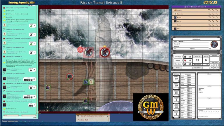 Rise of Tiamat Session 6 – The Sea of Moving Ice